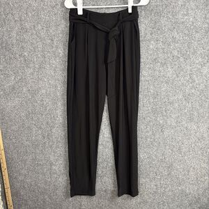 Lydelle Pants Womens Sz M Black HIgh Rise Dress Minimalist Femine Date party